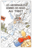 TINTIN Les Abominables Hommes Des Neiges Au TIBET Par Veyri (Scan R/V) N° 26 \MP7115 - Fumetti