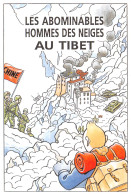 TINTIN Les Abominables Hommes Des Neiges Au TIBET Par Veyri (Scan R/V) N° 26 \MP7115 - Comicfiguren