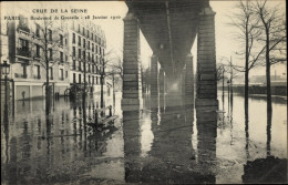 CPA Paris XV., Seineflut 1910, Boulevard De Granelle - Other & Unclassified