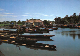 BENIN GANVIE Le Rivage Et Les Pirogues Carte Vierge Non Circulé édition SAPEC Cotonou (Scan R/V) N° 19 \MP7117 - Benín