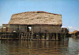 BENIN GANVIE Le Bar Nautique De L'Onatho Carte Vierge Non Circulé édition Tropic Photo E.HAZOUME(Scan R/V) N° 21 \MP7117 - Benin