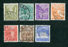 "SCHWEIZ" 1934, Mi. 270-272 Gestempelt (R1195) - Gebruikt