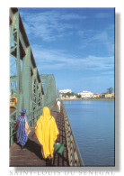 SENEGAL SAINT LOUIS Femmes Sur Le PONT FAIDHERBE  édition Gerrer (Scan R/V) N° 40 MP7119 - Senegal