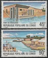 THEMATIC GEOGRAPHY:  MOSSAKA PORT AND HARBOR VIEWS      2v    -   CONGO - Geography