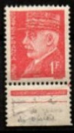 FRANCE    -   1941 .   Y&T N° 514 *.   Légende Maculée - Unused Stamps