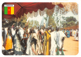 CAMEROUN N'GAOUNDERE Danse Ndja Devant Le Lamido De Ngaoundere Carte Vierge Non Circulé Tifcarte(Scan R/V) N° 47 \MP7122 - Camerun