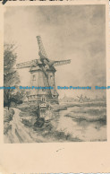 R030883 Old Postcard. Windmills - Monde