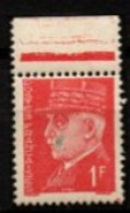 FRANCE    -   1941 .   Y&T N° 514 *.   Alien Dans Le Papier - Unused Stamps