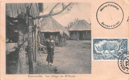 CONGO BRAZZAVILLE Le VILLAGE De M'BAMA  éditions Mena Vieira & Coelho (Scan R/V) N° 4 \MP7124 - Brazzaville