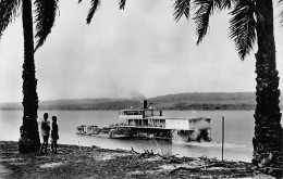 CONGO BRAZZAVILLE Vue Sur Le Congo Vapeur à Aube Barge Péniche Dos Vierge Non Circulé Hoa-Qui (Scan R/V) N° 35 \MP7124 - Brazzaville