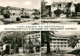 73295060 Karlsburg Greifswald Klinikgebaeude Barock Schloss Schlosstor Karlsburg - Sonstige & Ohne Zuordnung