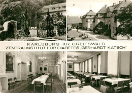 73295059 Karlsburg Greifswald Schlosstor Schloss Barocksaal Speiseraum Karlsburg - Sonstige & Ohne Zuordnung