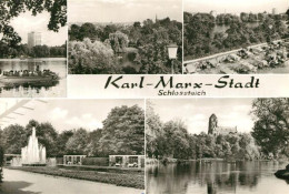 73295055 Karl-Marx-Stadt Schlossteich Teilansichten Karl-Marx-Stadt - Chemnitz