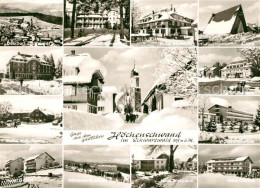 73295027 Hoechenschwand Hotel Alpenblick Kurheim Krone Waldsanatorium Hotel Gais - Höchenschwand