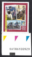 Italia 2017; Polizia Stradale, 70° Anniversario, Francobollo Con Codice Alfanumerico. - 2011-20: Nieuw/plakker