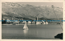 R031761 Old Postcard. Sailing Boat And Mountains - World
