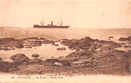 GUINEE  CONAKRY CARGO Bananier En Rade Marée Basse  Carte Vierge Non Voyagé édition Levy (Scan R/V) N° 79 \MP7132 - Guinée Française