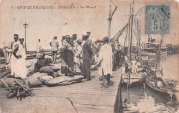 GUINEE  CONAKRY  Le Wharf  Voyageurs  (Scan R/V) N° 89 \MP7132 - Guinée Française