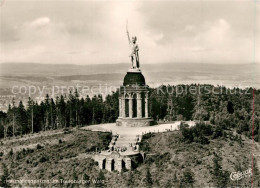 73294930 Hermannsdenkmal Fliegeraufnahme Hermannsdenkmal - Detmold