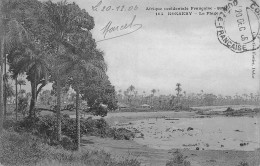 GUINEE Française CONAKRY La Plage Anse De Bulbineh  édition Fortier à Dakar  (Scan R/V) N° 45 \MP7133 - French Guinea