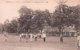 GUINEE Française CONAKRY  La Place Du Port éd Bloc (Scan R/V) N° 52 \MP7133 - Guinea Francesa