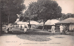 GUINEE Française CONAKRY Quartier Indigène Cliché CFAO (Scan R/V) N° 83 \MP7133 - Guinée Française