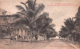 GUINEE Française CONAKRY  Boulevard Circulaire Et  Direction Du Chemin De Fer CFCN Dos Vierge (Scan R/V) N° 22 \MP7133 - Frans Guinee