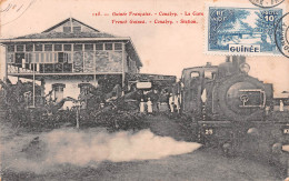 GUINEE Française CONAKRY Un Train En Gare édition Comptoir Parisien Locomotive (Scan R/V) N° 63 \MP7133 - Frans Guinee