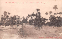 GUINEE Française CONAKRY Boulevard Circulaire à L'Anse Du Bergonnier Non Voyagé Dos Vierge (Scan R/V) N° 13 \MP7134 - Frans Guinee