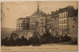 CONSTANTINE (Algérie) - Mairie Et Boulevard De L'Ouest - Konstantinopel