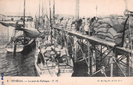 SENEGAL Le Port De RUFISQUE Dos Vierge Non Circulé éd CI De L'AG EC De L'A.O.F  (Scan R/V) N° 69 \MP7135 - Senegal