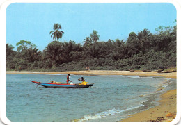 CAMEROUN Pecheurs Plage De KRIBI édition Pierre Roger TIFFA à BAFANG (Scan R/V) N° 94 \MP7135 - Kamerun