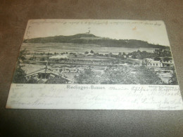 Riedlingen - Bussen , 1905 , Eisenbahn , Alte Ansichtskarte , Postkarte !!! - Tuebingen