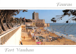 17 FOURAS Les BAINS  Grande Plage Et Fort Vauban (Scan R/V) N° 30 \MP7138 - Fouras-les-Bains