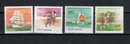 Portugal 1982 Football Soccer World Cup, Sailing, Lisbon Sail, Hockey Set Of 4 MNH - 1982 – Espagne