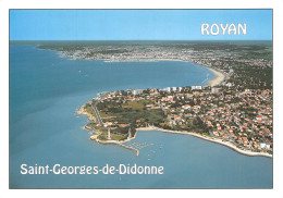 17 SAINT-GEORGES-DE-DIDONNE Et ROYAN Vue Aérienne Grande Conche (Scan R/V) N° 56 Bis \MP7140 - Saint-Georges-de-Didonne