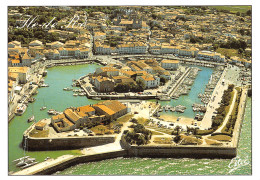 17 île De Ré SAINT-MARTIN-DE-RÉ  Vue Panoramique   (Scan R/V) N°51 \MP7144 - Saint-Martin-de-Ré