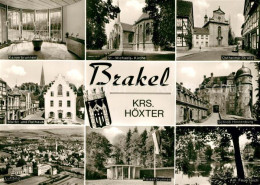 73294755 Brakel Westfalen Kaiserbrunnen Ostheimer-Strasse Schloss-Hinnenburg Feu - Brakel