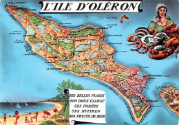 17 île D'Oléron Carte Map Plan  (Scan R/V) N° 4 \MP7147 - Ile D'Oléron