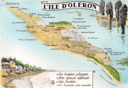 17 île D'Oléron Carte Map Plan  (Scan R/V) N° 5 \MP7147 - Ile D'Oléron