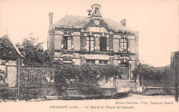 10 CHAMOY-la Mairie Et L'école Des Garçons (Scan R/V) N° 20 \MP7148 - Troyes