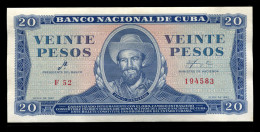 CUBA 20 PESOS 1961 FIRMA DEL CHE SC-UNC - Kuba