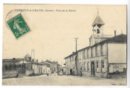 CPA 51 VANAULT-le-CHATEL Place De La Mairie - Autres & Non Classés