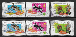 France 2009 Oblitéré Autoadhésif   N° 268 - 269 - 270  ( 2 Exemplaires )   Personnages  Looney Tunes - Used Stamps