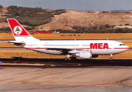 Airbus A310-203 MIDDLE EAST AIRLINES MEA Madrid Spain   Aviation  éd Flying (Scan R/V) N° 25 \MP7153 - 1946-....: Era Moderna