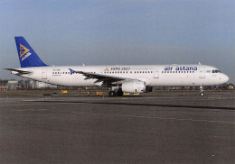 Airbus A321-231  AIR ASTANA  Amsterdam 2016 Aviation  éd Flying (Scan R/V) N° 38 \MP7153 - 1946-....: Era Moderna