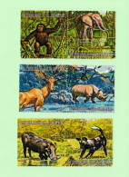 Lot De 42 Timbres République Du Burundi - Animaux Sauvage - Insectes - Poissons - - Verzamelingen