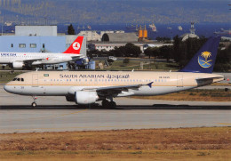 Airbus A320-214 SAUDI ARABIAN AIRLINES Istanbul Ataturk 2011  Aviation  éd Flying (Scan R/V) N° 45 \MP7153 - 1946-....: Era Moderna