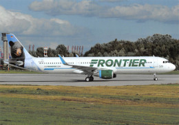 Airbus  A321-211  FRONTIER AIRLINES  Flyfrontier Hamburg  2016   (Scan R/V) N° 48 \MP7154 - 1946-....: Ere Moderne