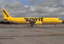 Airbus  A321-231  SPIRIT AIRLINES  Los Angeles USA  2015   (Scan R/V) N° 54 \MP7154 - 1946-....: Ere Moderne